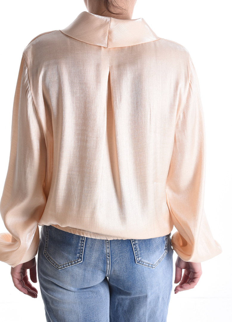 Camisa decote em V